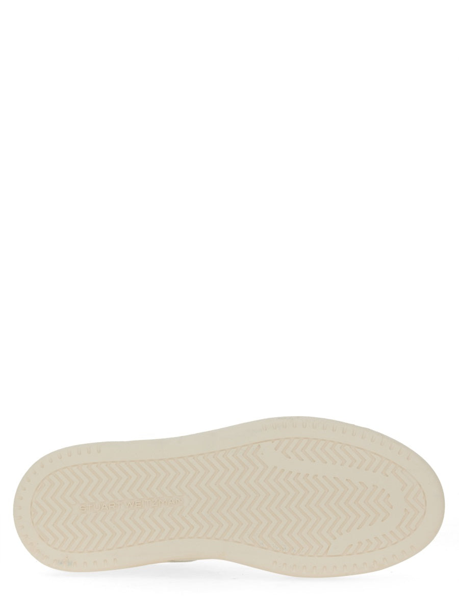 STUART WEITZMAN Leather Logo Sneakers for Women - SS24 Collection