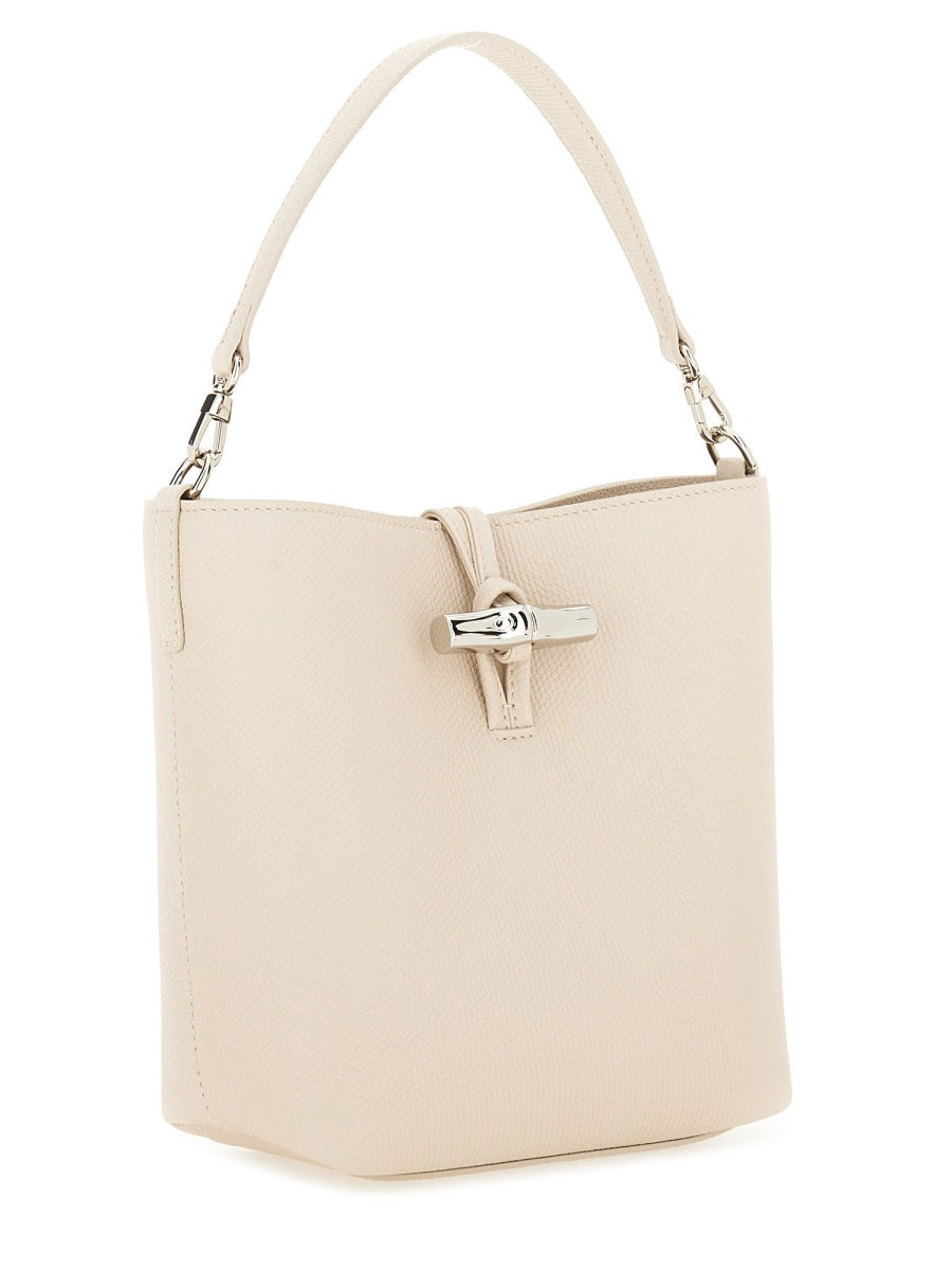 LONGCHAMP Mini Le Roseau Bucket Handbag