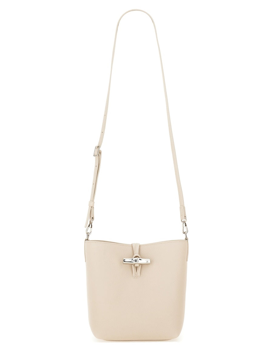 LONGCHAMP Mini Le Roseau Bucket Handbag