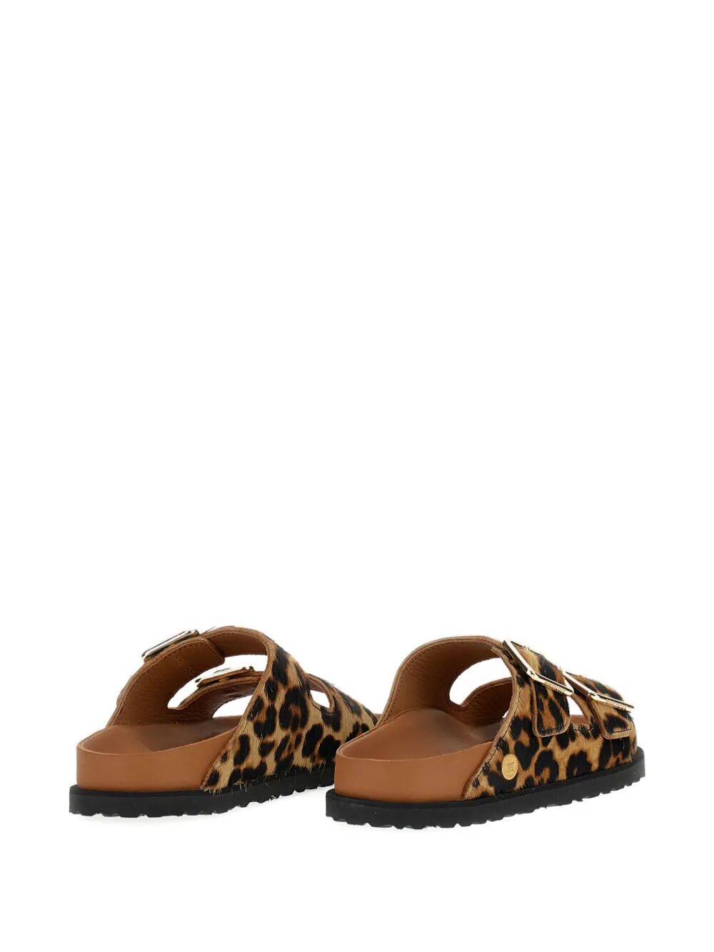 BIRKENSTOCK Pony Fur Double Strap Sandals