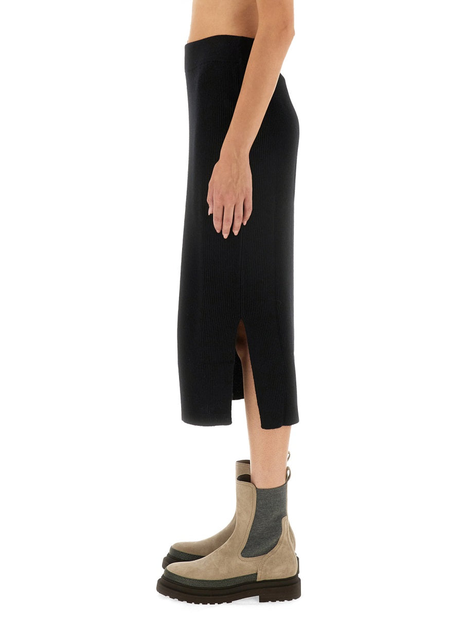 BRUNELLO CUCINELLI Elegant Midi Skirt for Women - Regular Fit