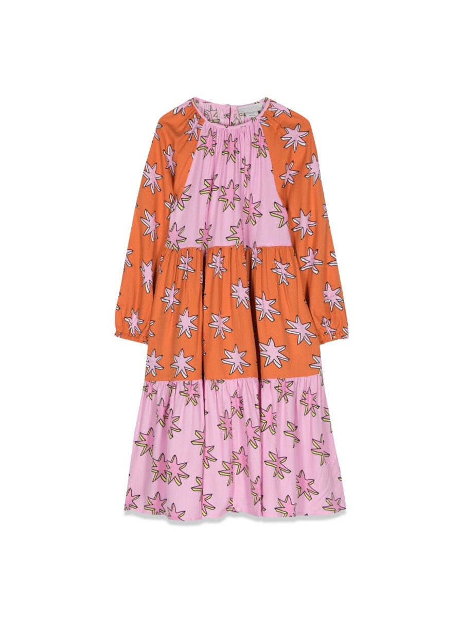 STELLA McCARTNEY Trendy Woven Dress for Girls - Fall/Winter 2024 Edition