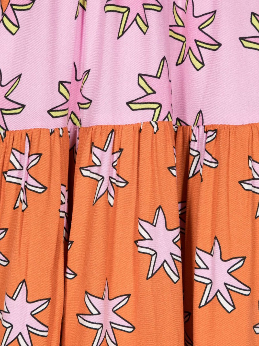 STELLA McCARTNEY Trendy Woven Dress for Girls - Fall/Winter 2024 Edition