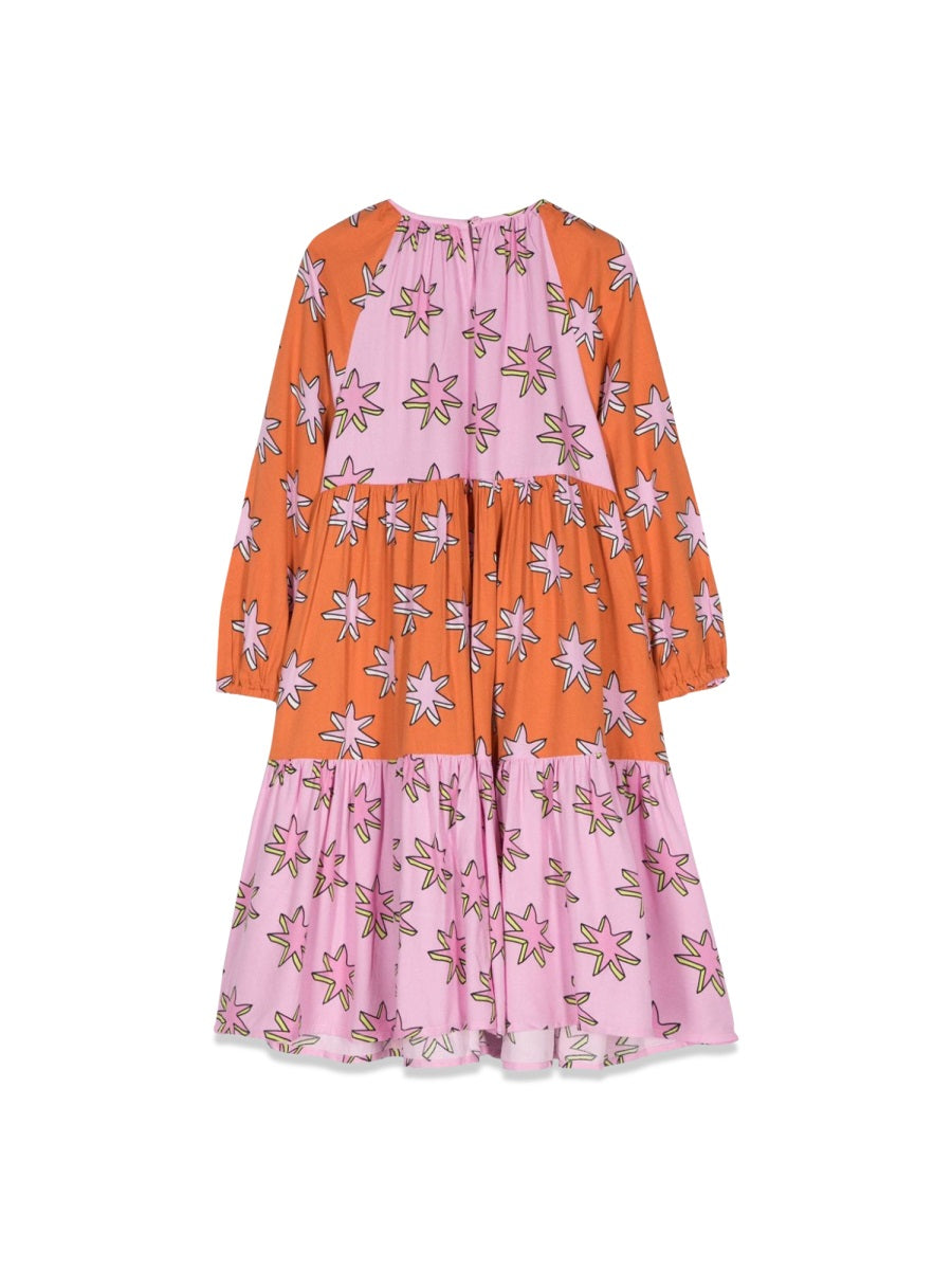 STELLA McCARTNEY Trendy Woven Dress for Girls - Fall/Winter 2024 Edition