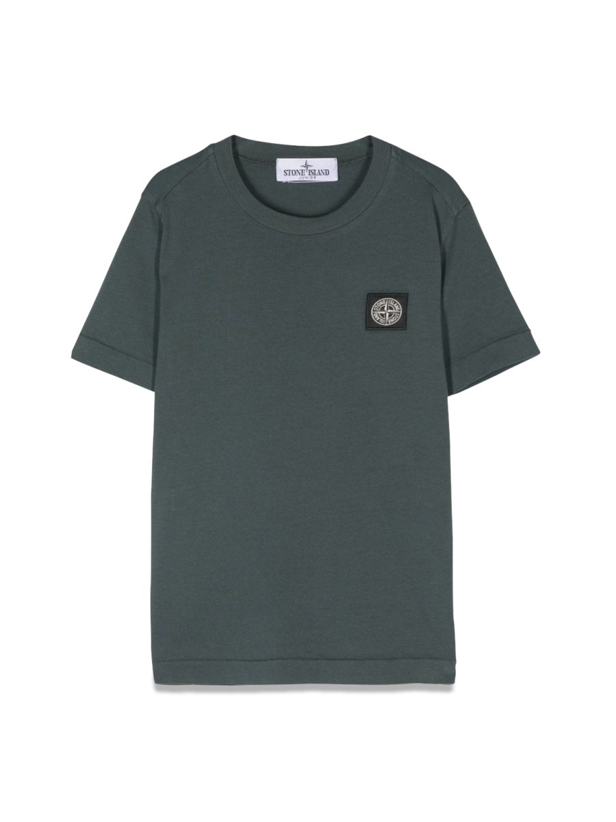 STONE ISLAND Boys' Mini Cotton T-Shirt