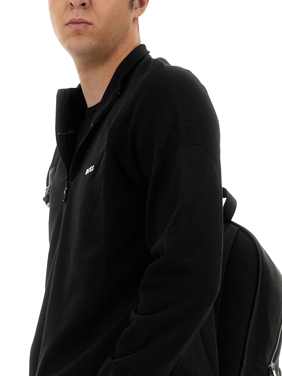 BOSS Logo Sweatshirt - Regular Fit