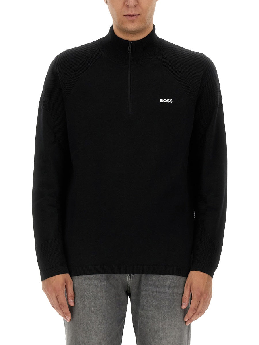 BOSS Logo Sweatshirt - Regular Fit