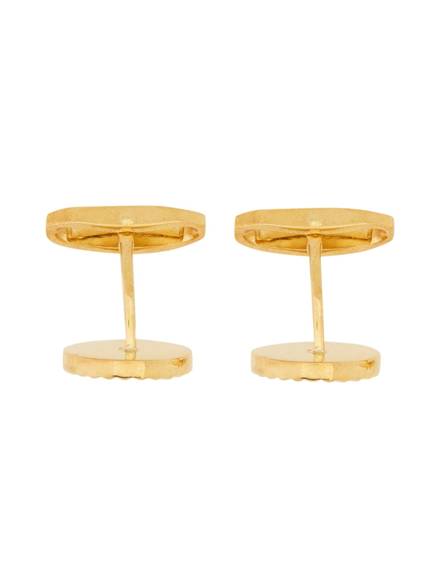 DOLCE & GABBANA Elegant Logo Cufflinks for Men