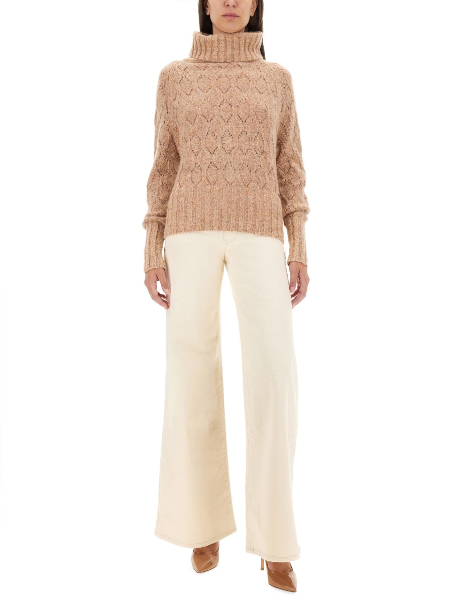 KITON Women's Regular Fit Turtleneck Sweater - Size 42 IT