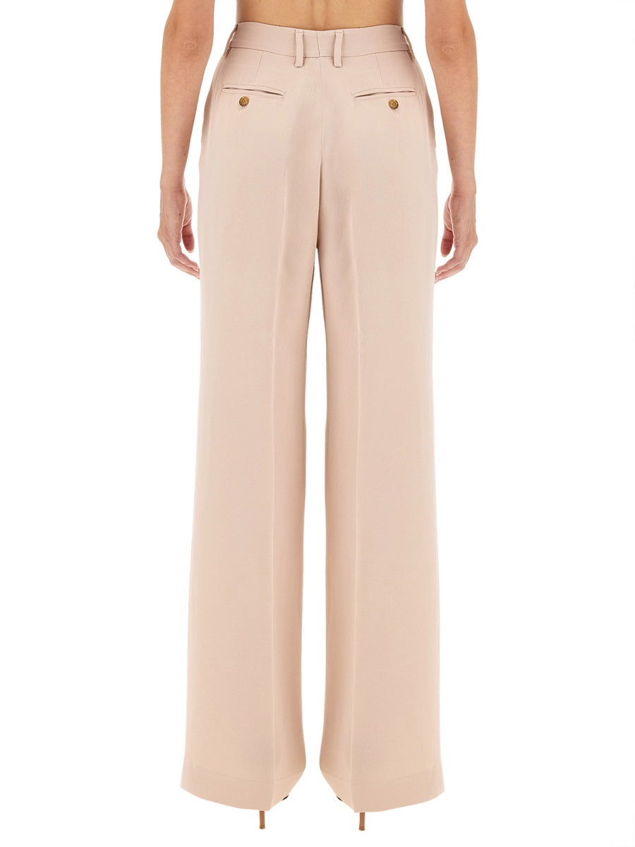 KITON Regular Fit Satin Pants in Size 42