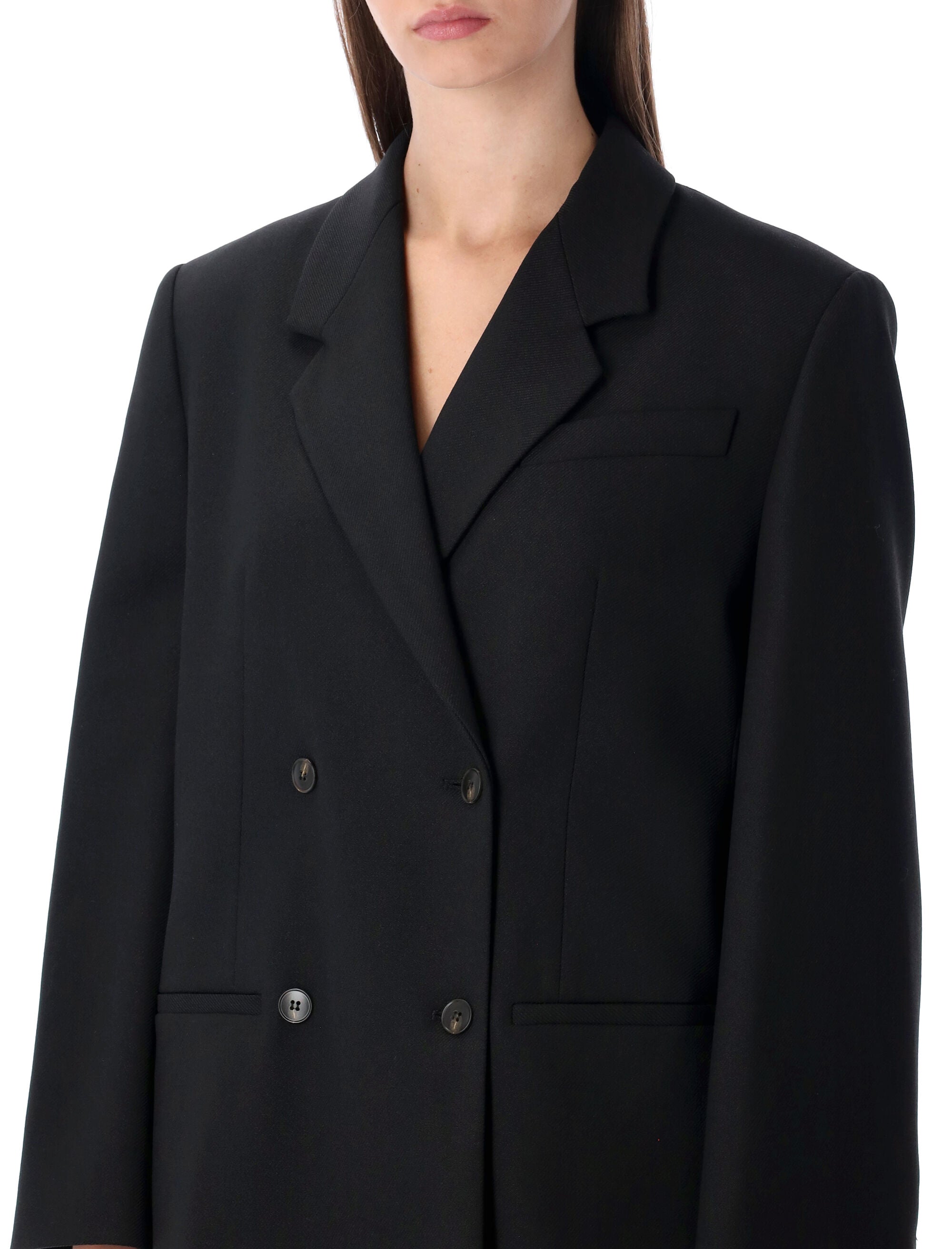 BY MALENE BIRGER Oversized Double-Breasted Blazer - Women's Size 36