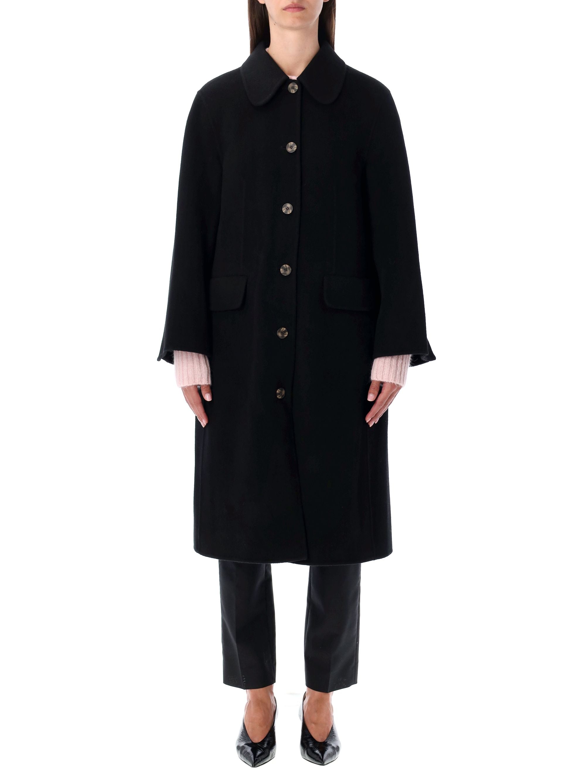 BY MALENE BIRGER Timeless Mini Wool Straight Jacket