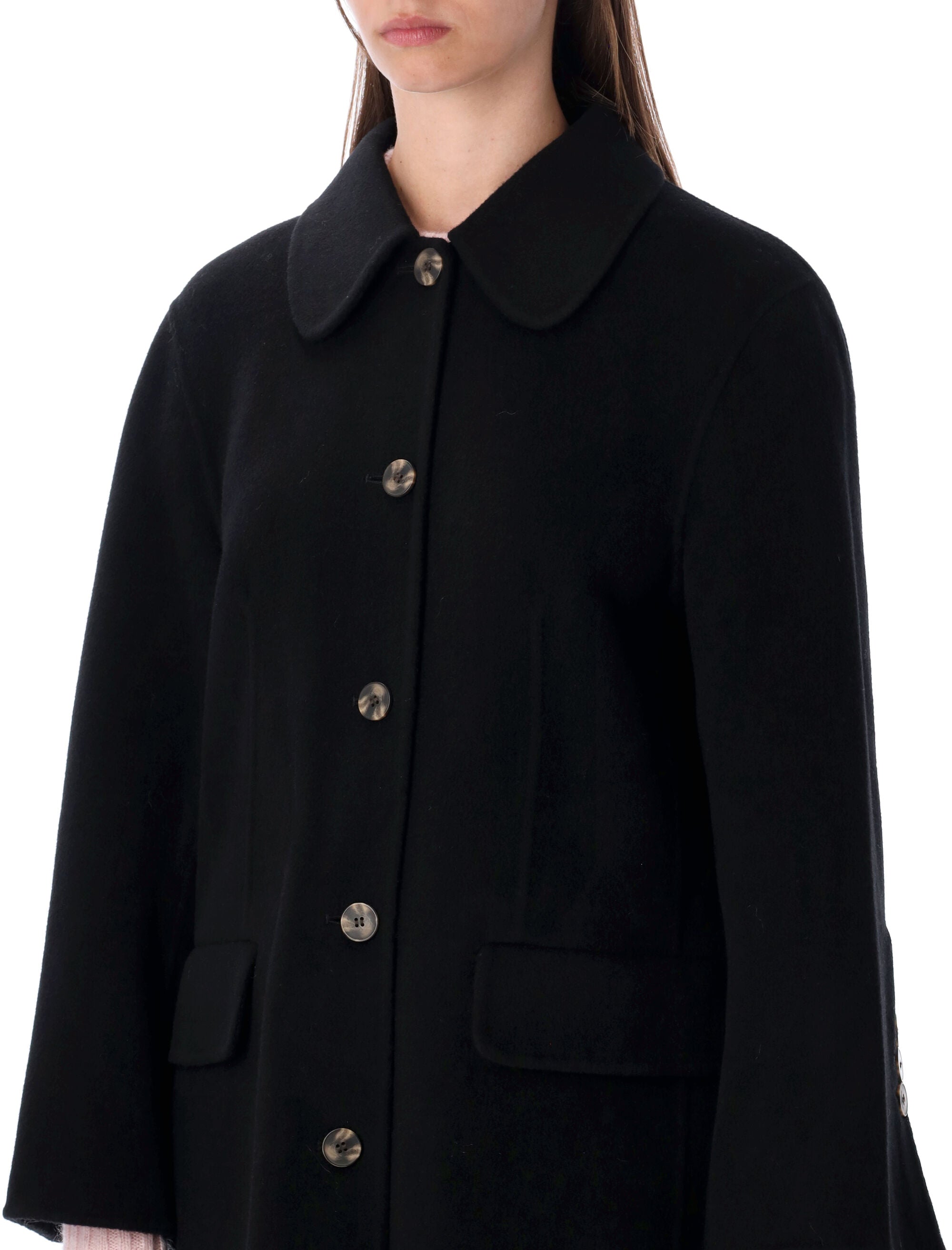 BY MALENE BIRGER Timeless Mini Wool Straight Jacket