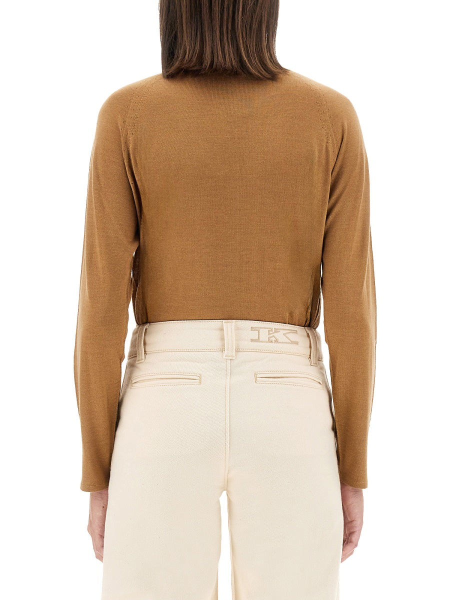 KITON Slim Fit Turtleneck Shirt - Size 42 IT