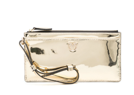 PINKO Elegant Leather Handbag with Charm - Mini Style