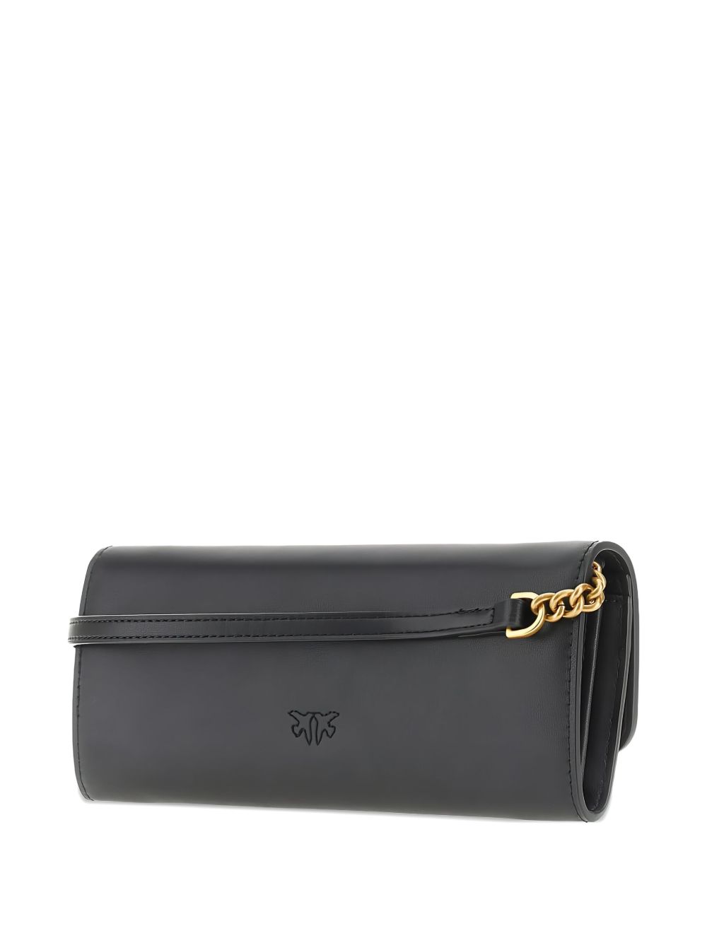 PINKO Leather Chain-Link Mini Handbag