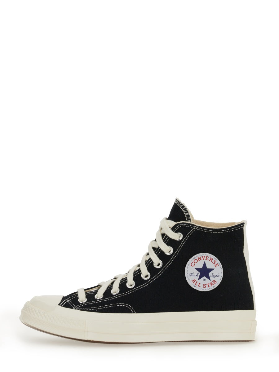 COMME DES GARCONS PLAY CONVERSE Classic Logo Sneakers for All Seasons