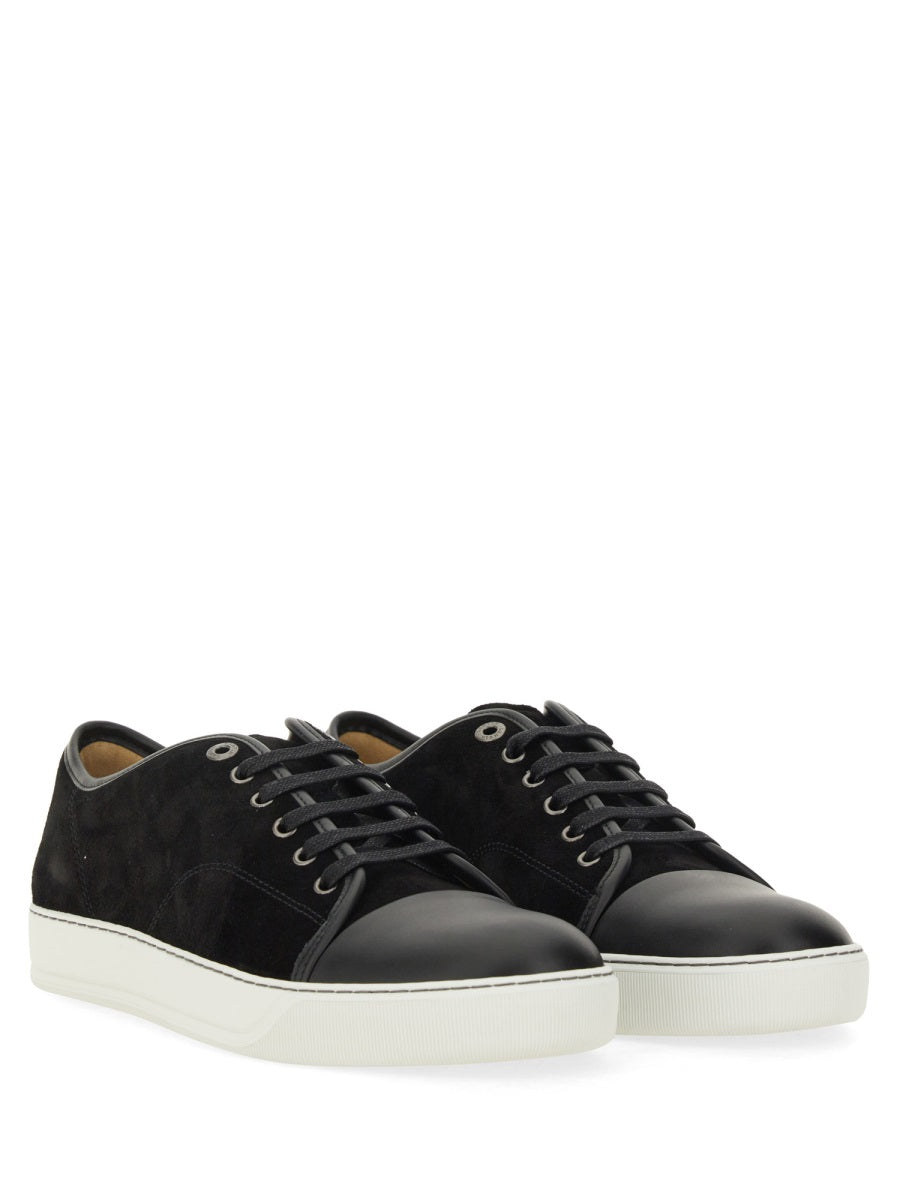 LANVIN Men's Suede Sneakers with 3 cm Sole - FW25 Collection