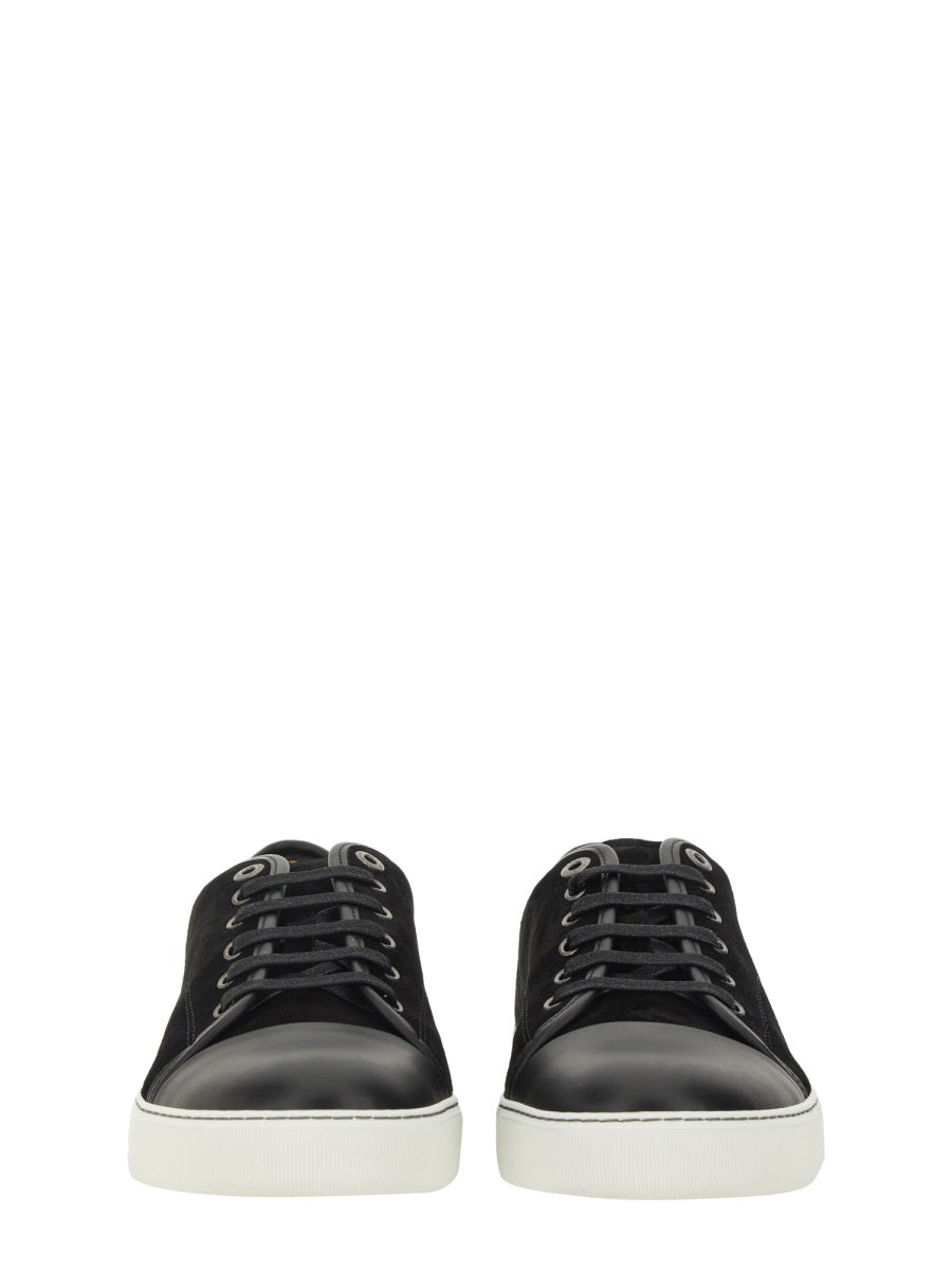 LANVIN Men's Suede Sneakers with 3 cm Sole - FW25 Collection