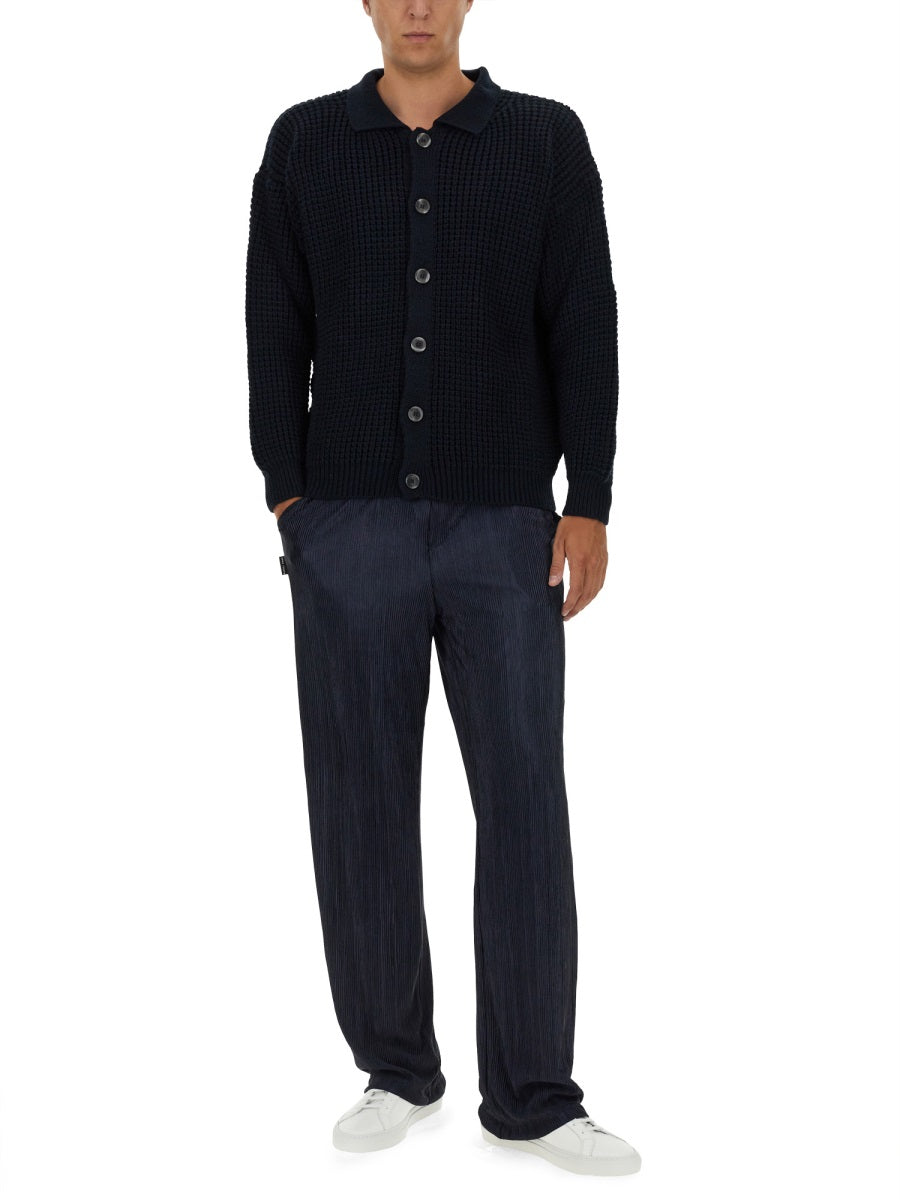 FAMILY FIRST Men's Polo Cardigan - Size L