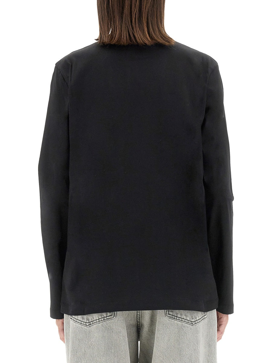 MSGM Stylish Logo T-Shirt - Regular Fit for Women