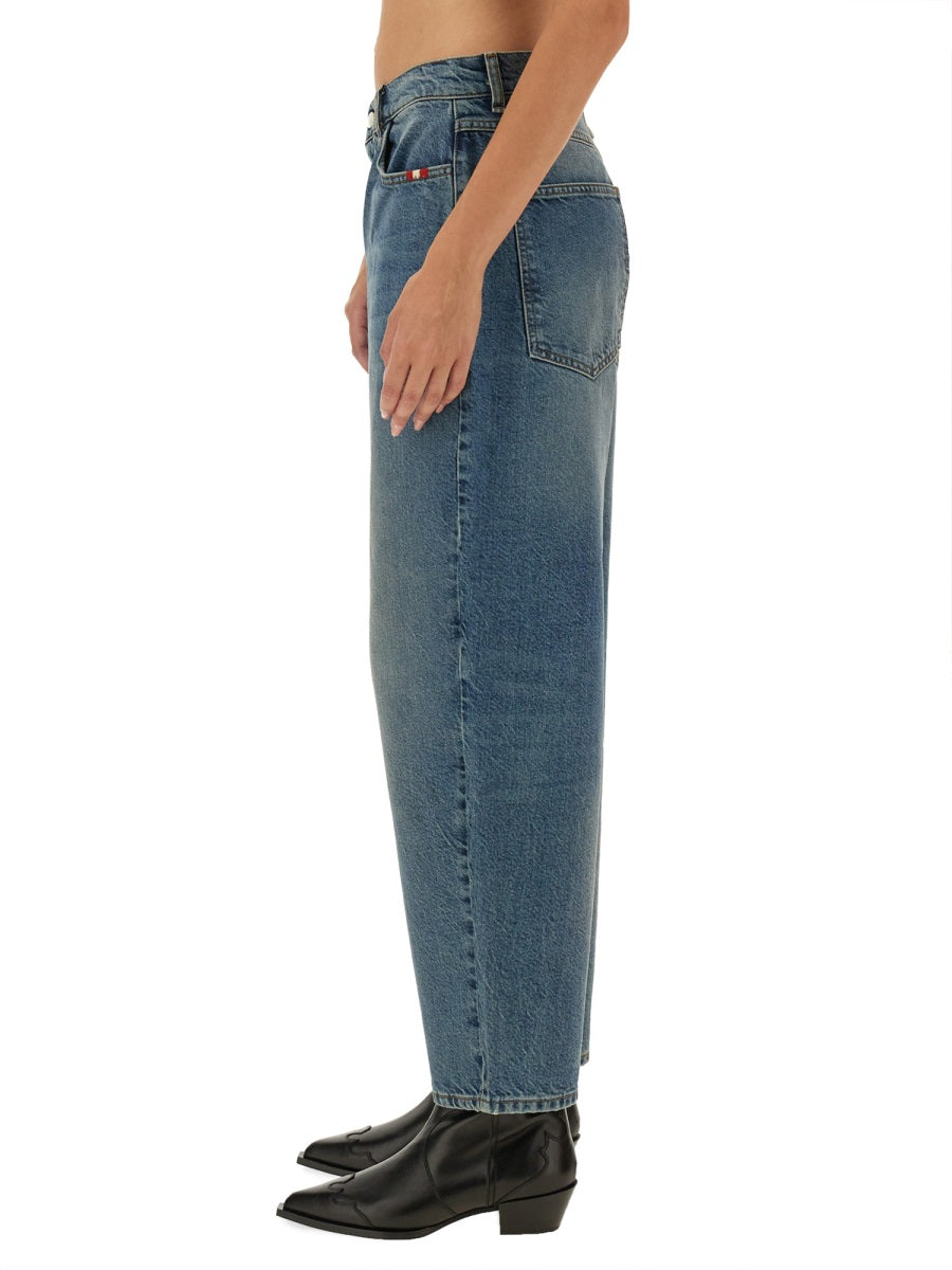 AMISH Women's Baggy Fit Jeans - Size 27
