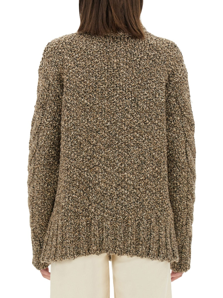 KITON Oversized Wool T-Shirt - Size 42 IT