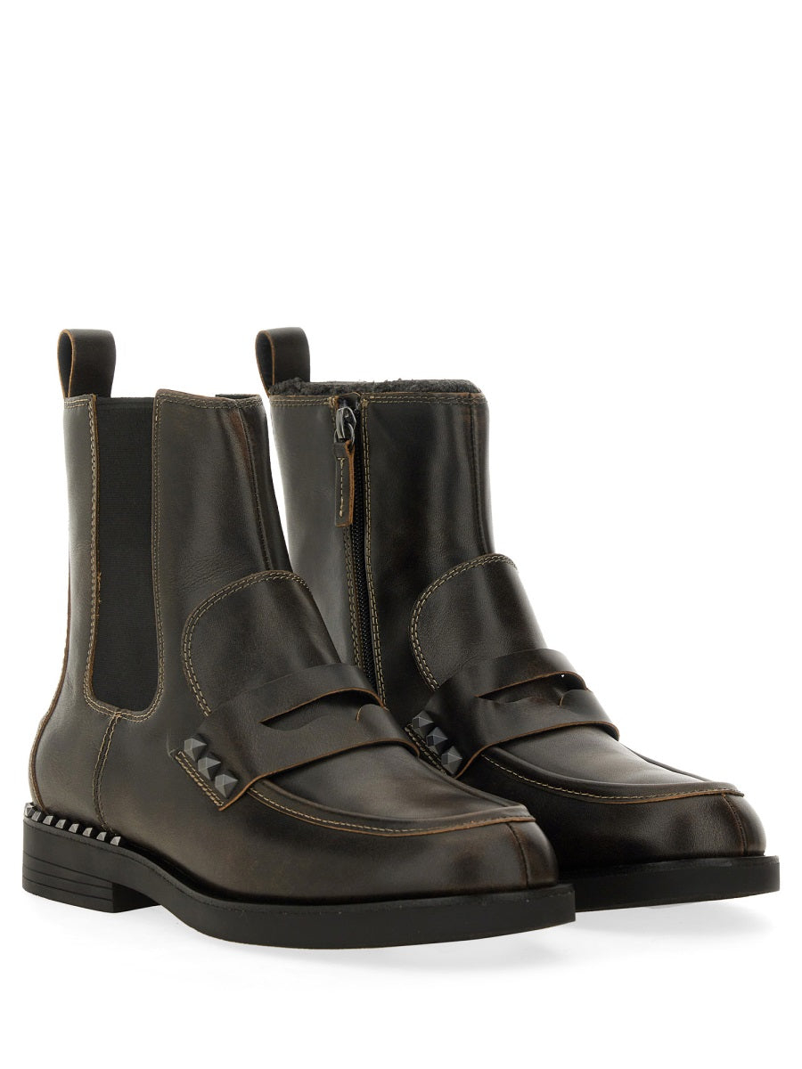 ASH Chic Boot Wings with Studs