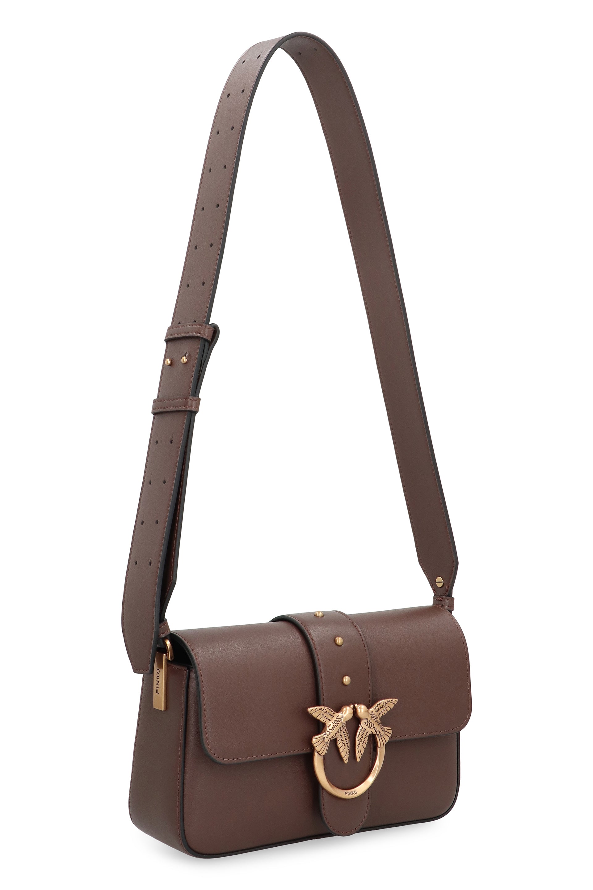 PINKO Mini Leather Handbag - Compact and Chic