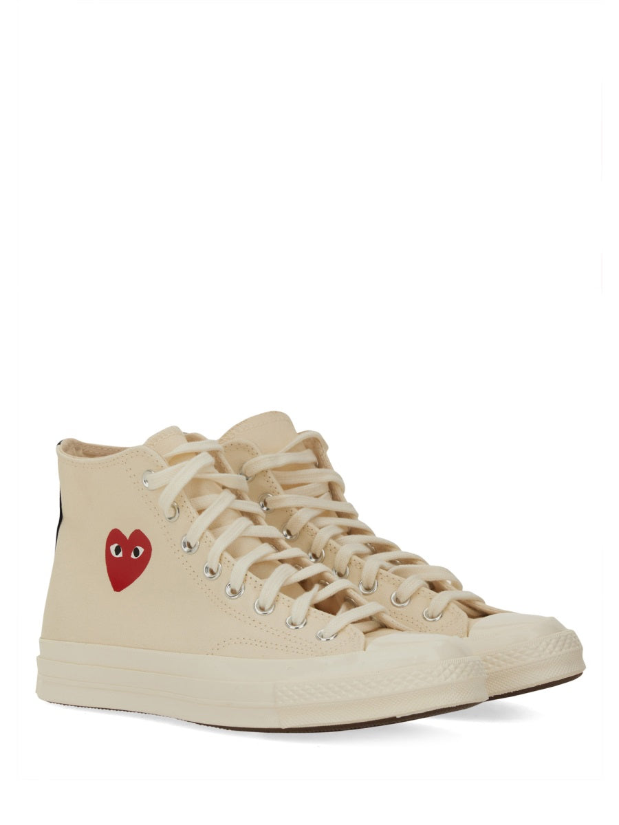 COMME DES GARCONS PLAY CONVERSE Unisex Sneaker with Logo