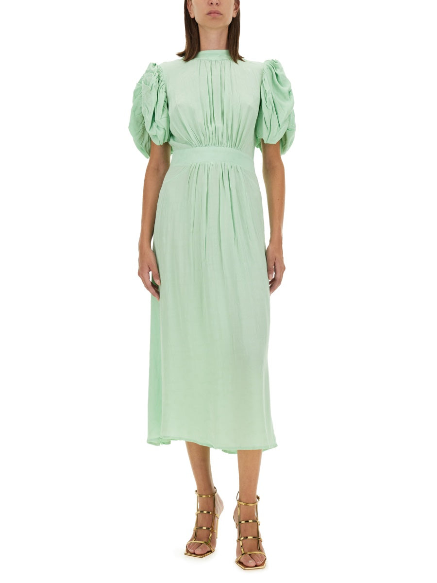 ROTATE BIRGER CHRISTENSEN Midi Dress with Regular Fit