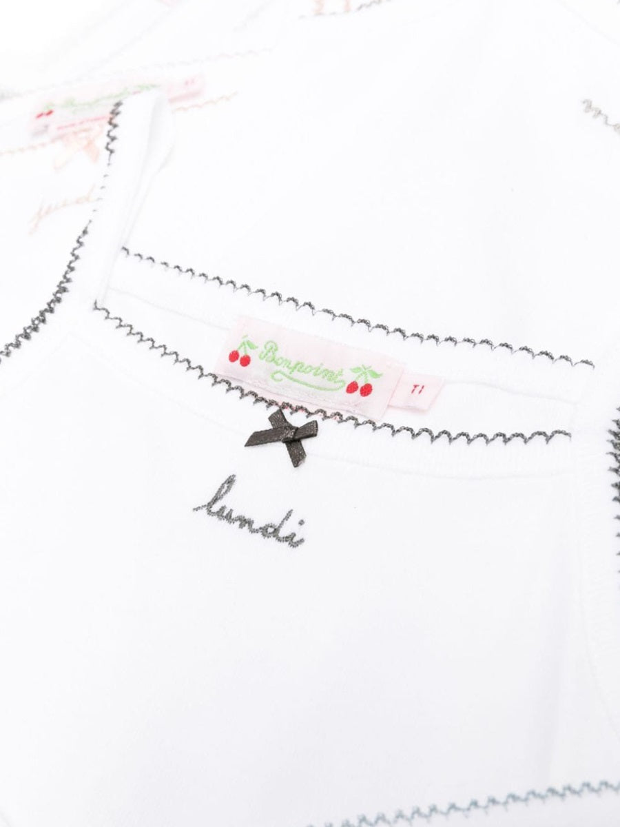 BONPOINT Biological Cotton Mini Tank Top for Girls - FW25
