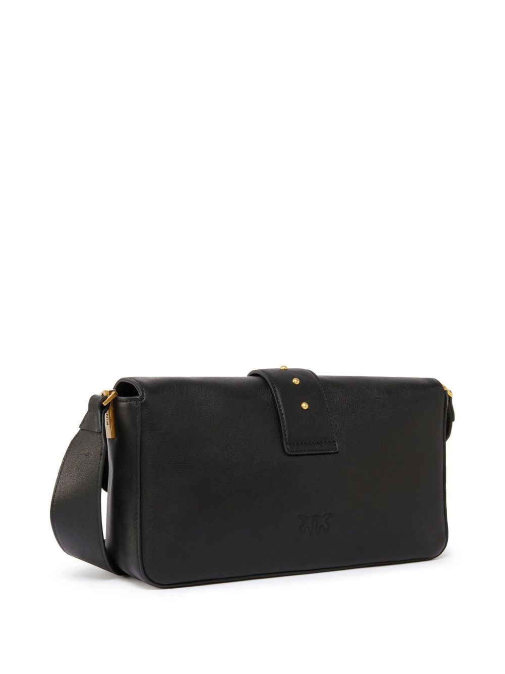 PINKO Elegant Leather Handbag with Signature Detail
