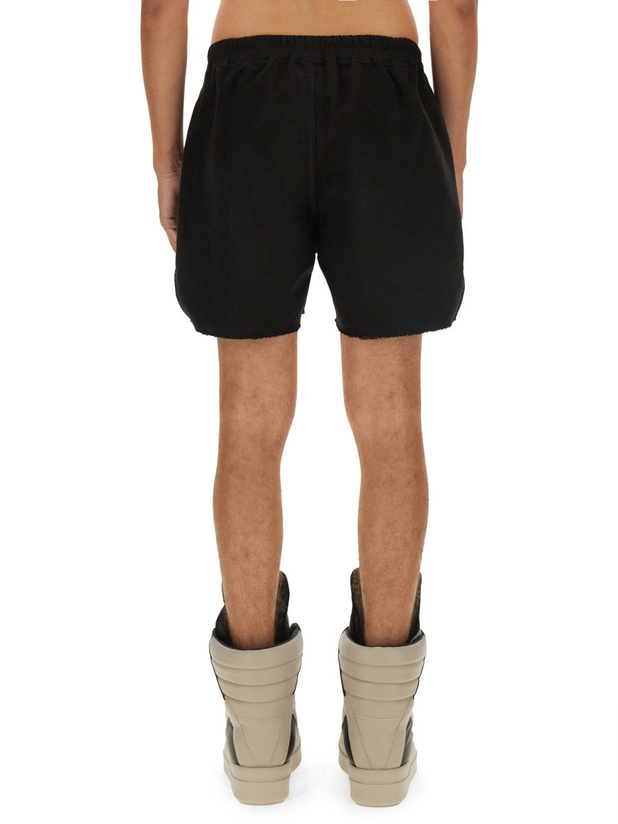 RICK OWENS Men's Cotton Bermuda Shorts - Size 50