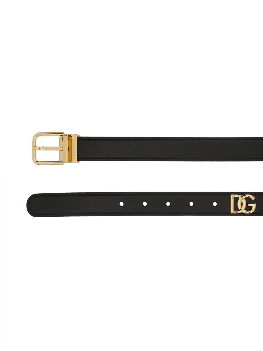 DOLCE & GABBANA Logo Belt for Women