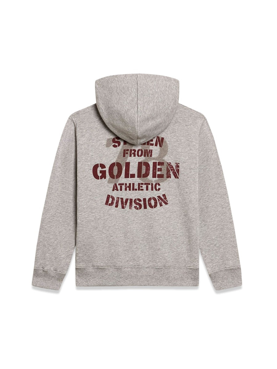 GOLDEN GOOSE Mini Boy's Zipped Sweatshirt Hoodie