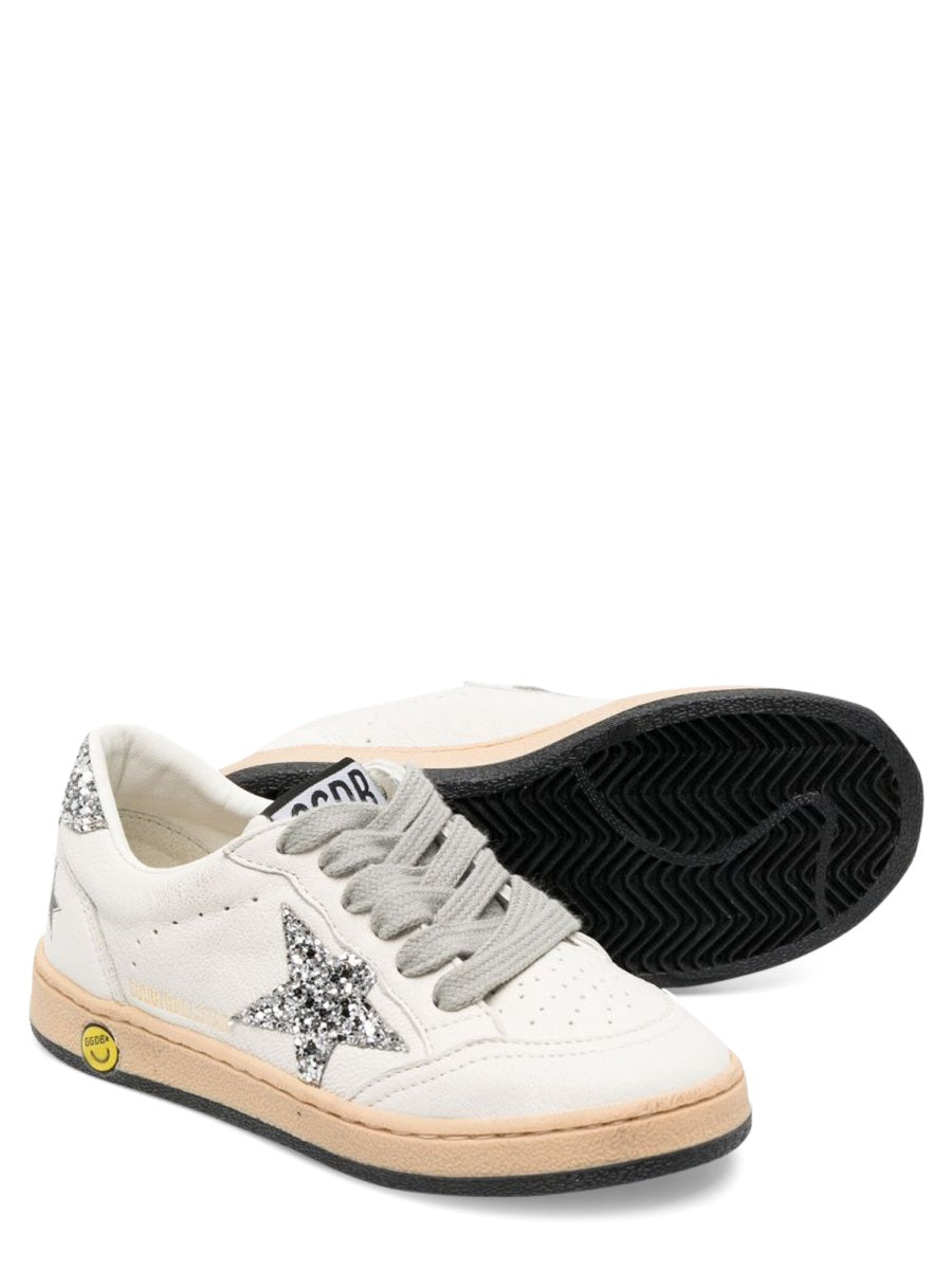 GOLDEN GOOSE Mini Leather Star Sneakers for Kids