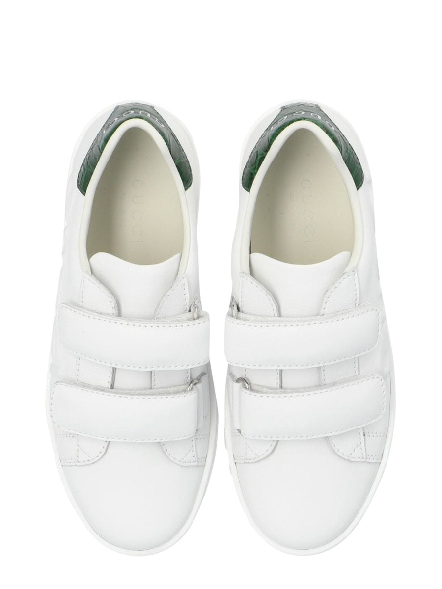 GUCCI Premium Leather Sneakers for Kids - FW24 Collection