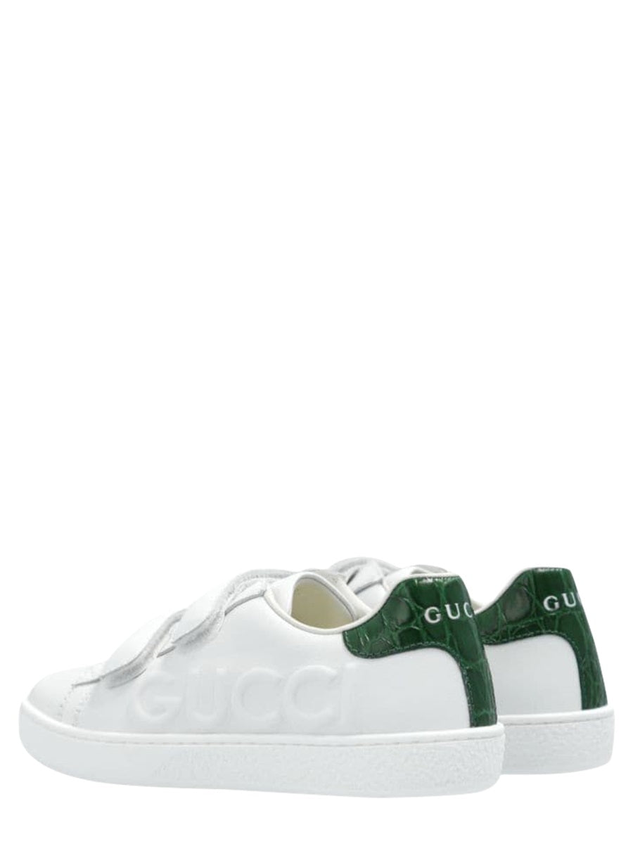 GUCCI Premium Leather Sneakers for Kids - FW24 Collection