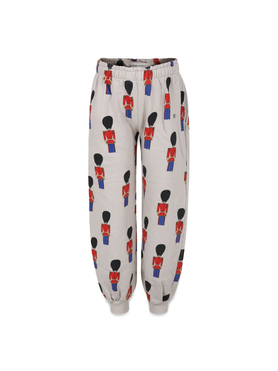 BOBO CHOSES Mini Soldiers All-Over Jogging Pants