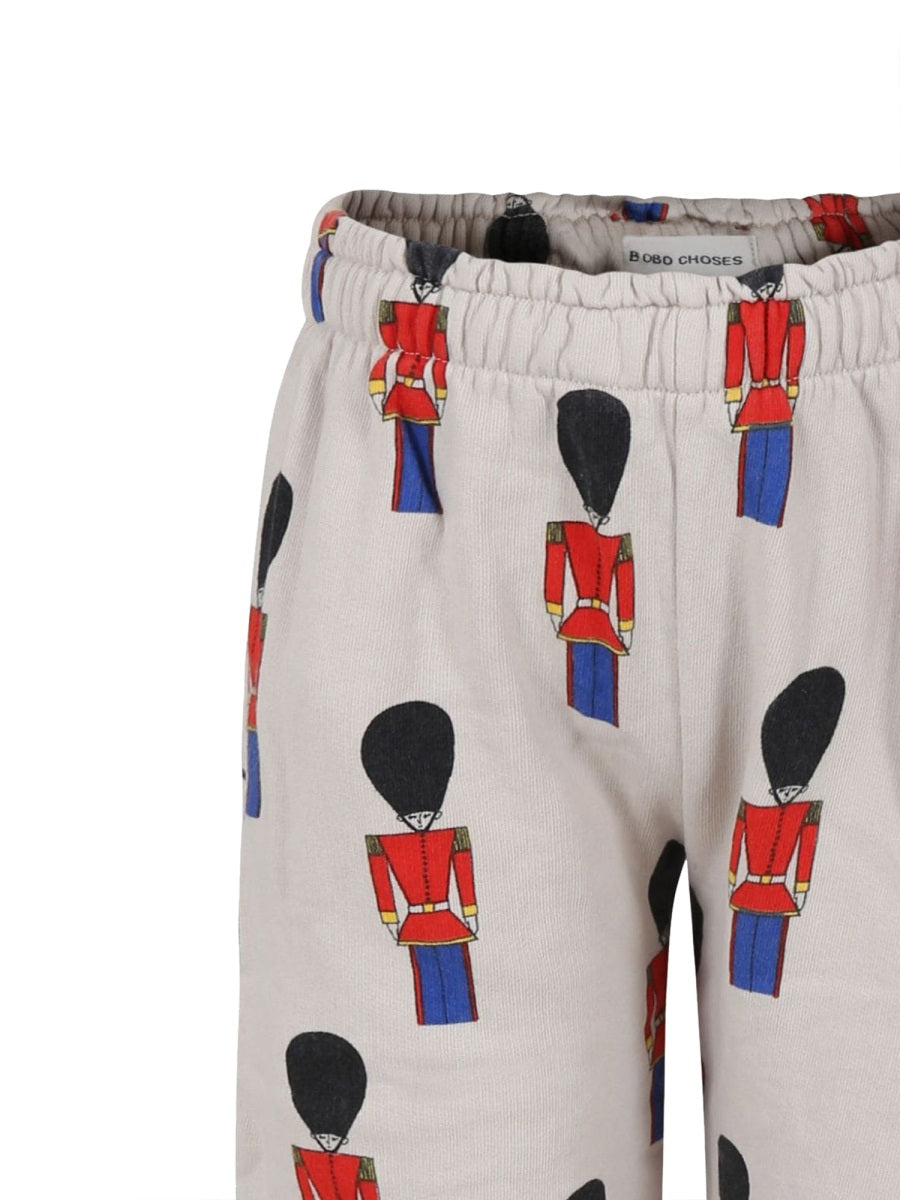 BOBO CHOSES Mini Soldiers All-Over Jogging Pants