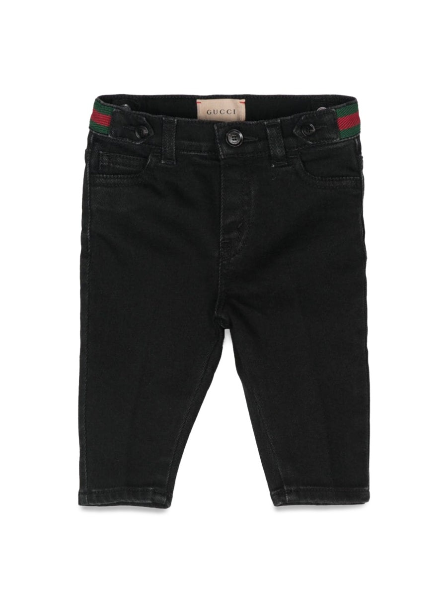 GUCCI Mini Unisex Denim Trousers