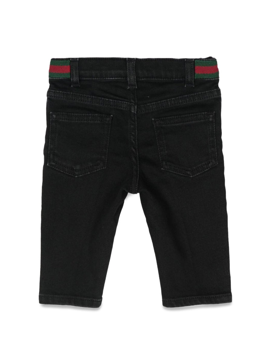 GUCCI Mini Unisex Denim Trousers