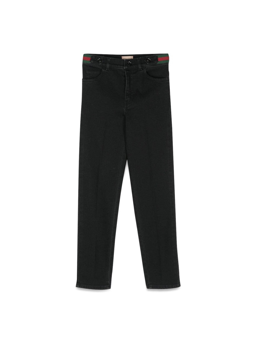 GUCCI Unisex Mini Denim Trousers