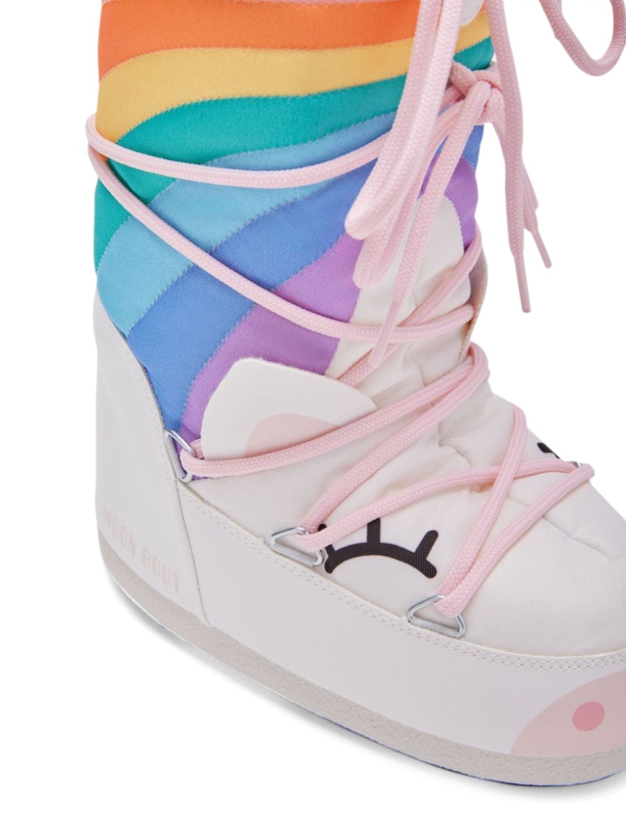MOON BOOT Mini Unicorn Winter Boots for Girls