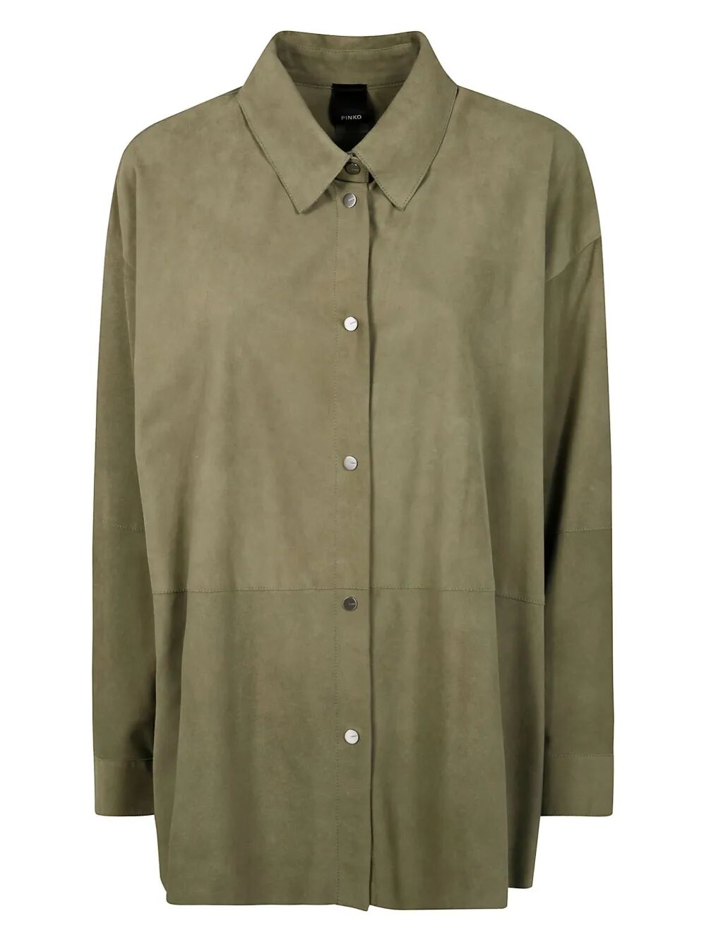 PINKO Suede Ikebana Over Shirt for Women