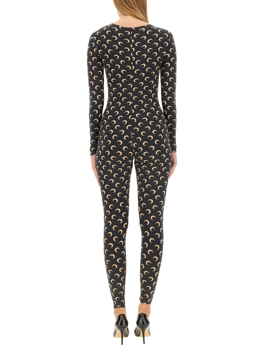 MARINE SERRE Slim Fit Jumpsuit - Size S