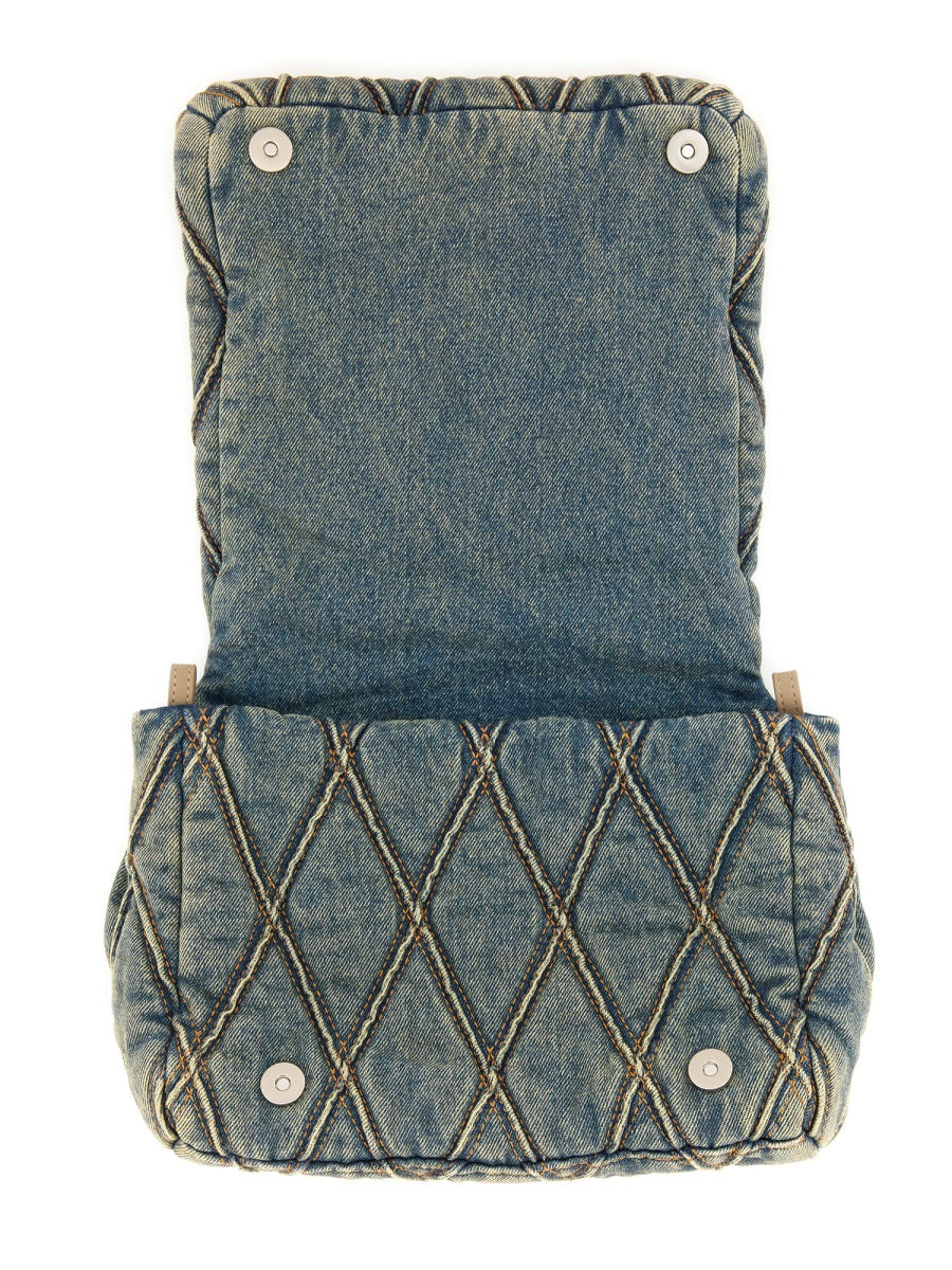 DIESEL Mini Charm Shoulder Bag - Small Size, Perfect for FW25