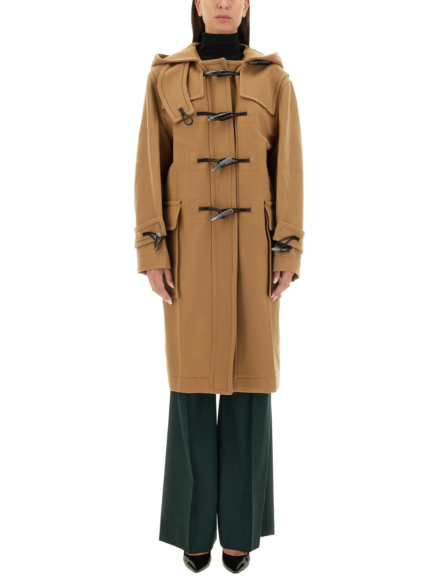 VICTORIA BECKHAM Oversize Wool Blend Jacket - Size 10 UK