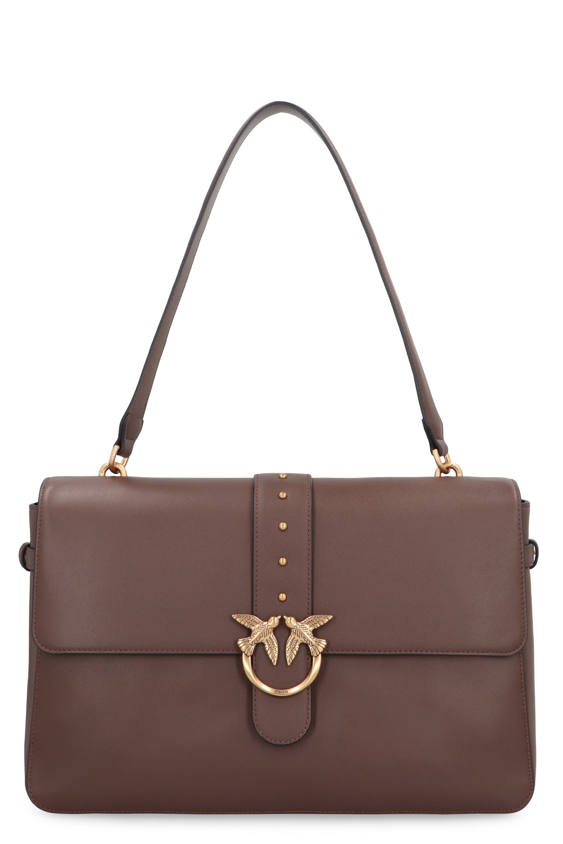 PINKO Maxi Love Slouchy Shoulder Handbag